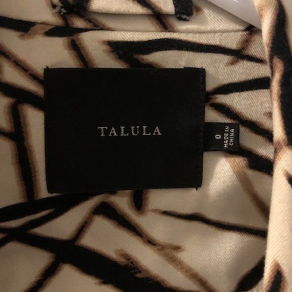 Talula animal print blazer size 0 (XS/S) - Picture 3 of 4